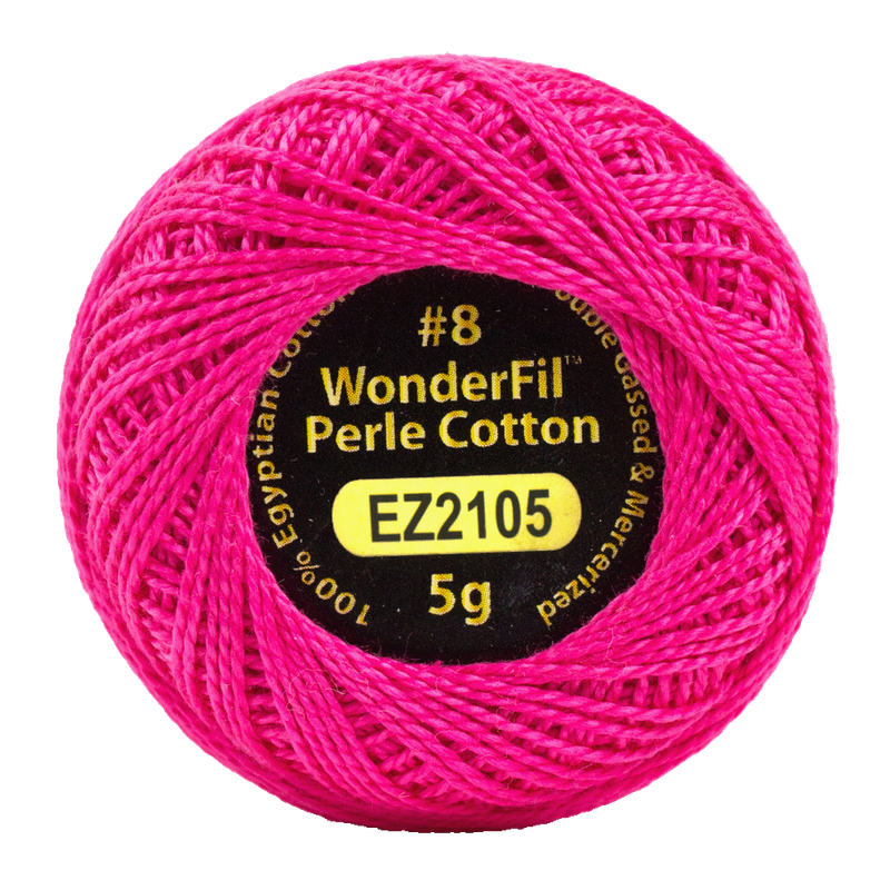Eleganza #8wt Perle Cotton (5g balls/38.4m) ELG - 2105 Strawberry