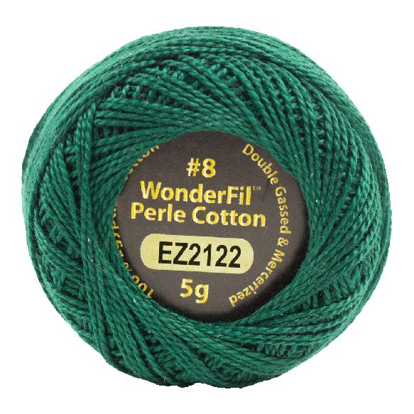 Eleganza #8wt Perle Cotton (5g balls/38.4m) ELG - 2122 Peacock