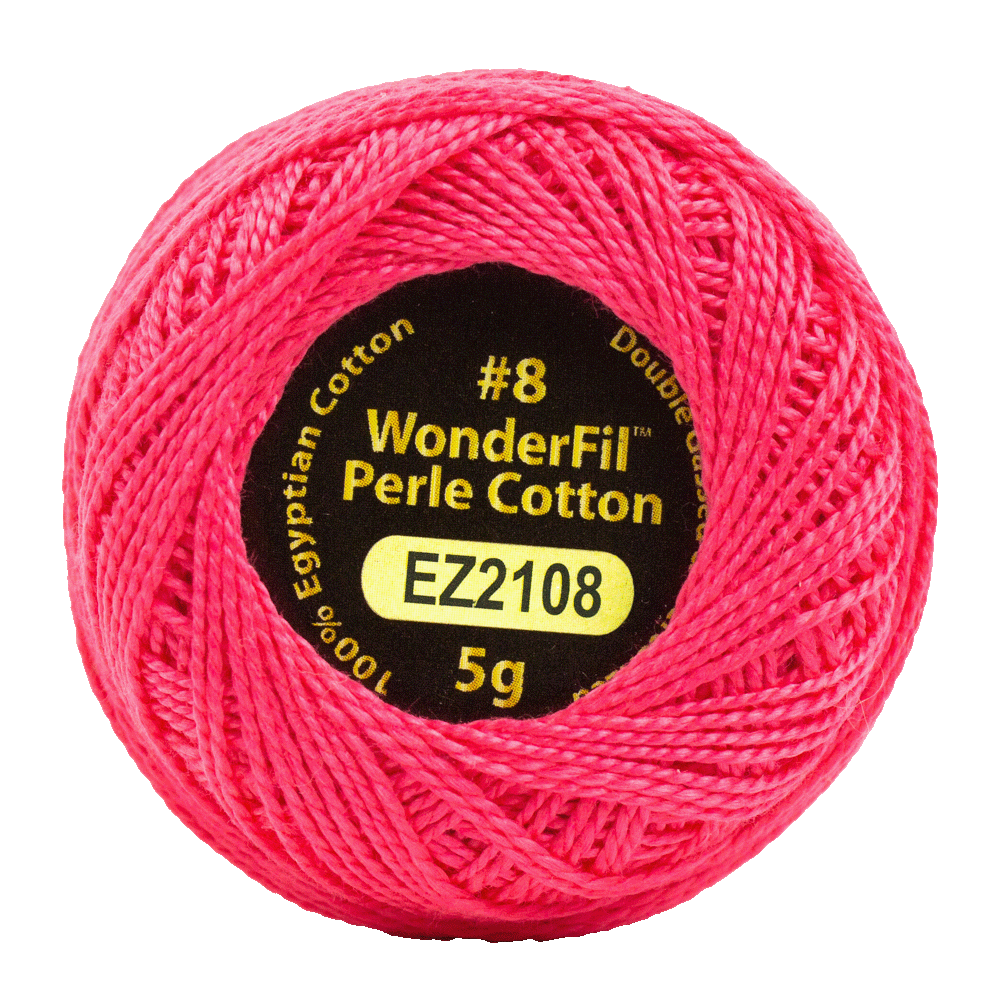 Eleganza #8wt Perle Cotton (5g balls/38.4m) ELG - 2108 Salmon
