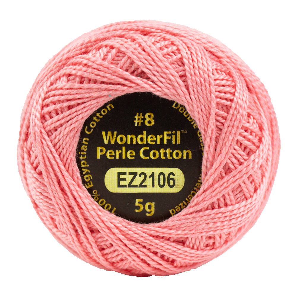 Eleganza #8wt Perle Cotton (5g balls/38.4m) ELG - 2106 Blush