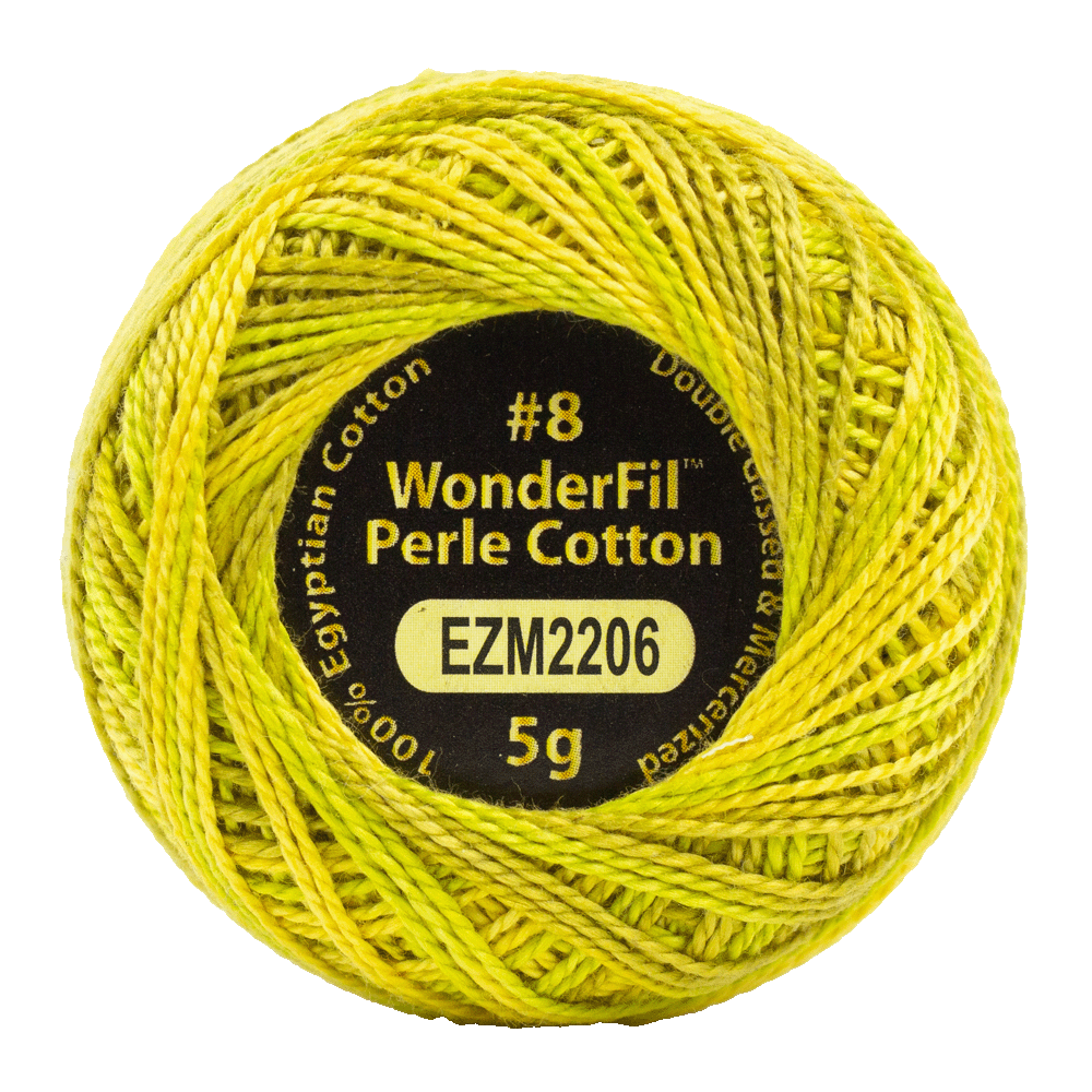 Eleganza #8wt Perle Cotton (5g balls/38.4m) ELG - 2206 Lichen