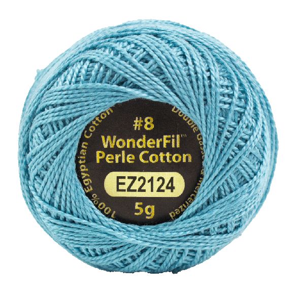Eleganza #8wt Perle Cotton (5g balls/38.4m) ELG - 2124 Opal