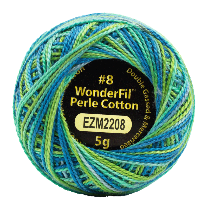 Eleganza #8wt Perle Cotton (5g balls/38.4m) ELG - 2208 Mermaid