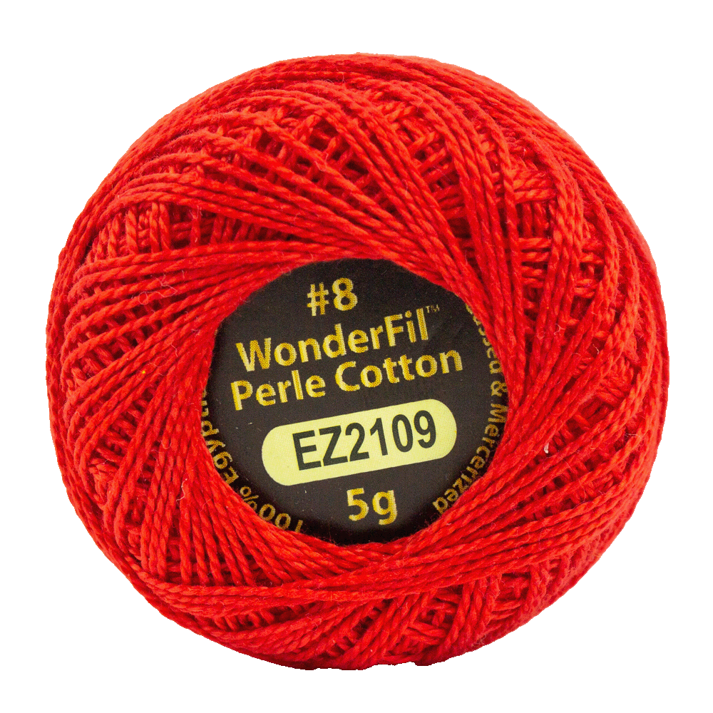 Eleganza #8wt Perle Cotton (5g balls/38.4m) ELG - 2109 Poppy