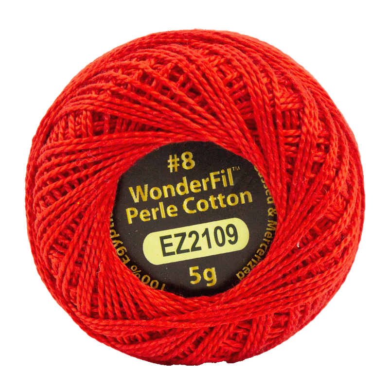 Eleganza #8wt Perle Cotton (5g balls/38.4m) ELG - 2109 Poppy
