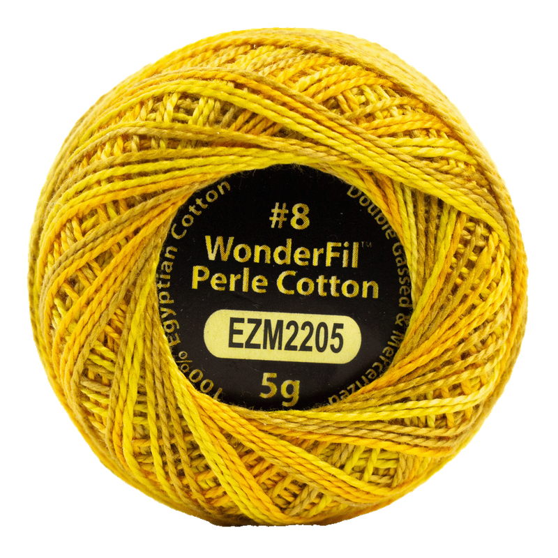 Eleganza #8wt Perle Cotton (5g balls/38.4m) ELG - 2205 Marigold