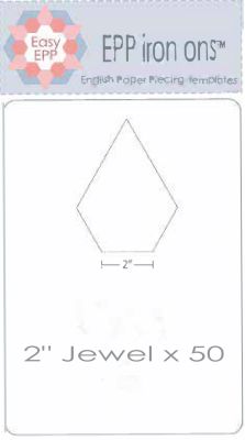 EPP Iron-Ons 2" Jewels 50 pk