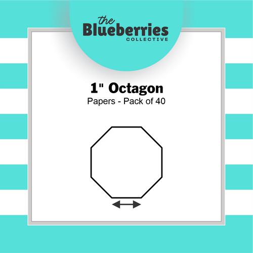 1" Octogon Papers - 40 pk