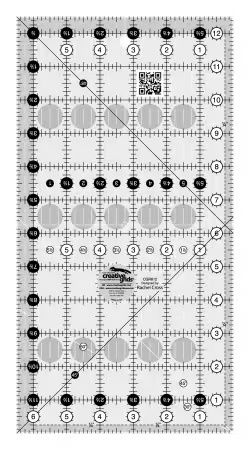 Creative Grids Ruler 6.5" x 12"