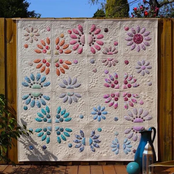 Divided Blooms Pattern