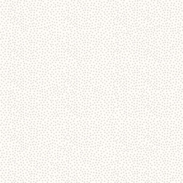 Solitaire Dots - Soft White - Fat Qtr