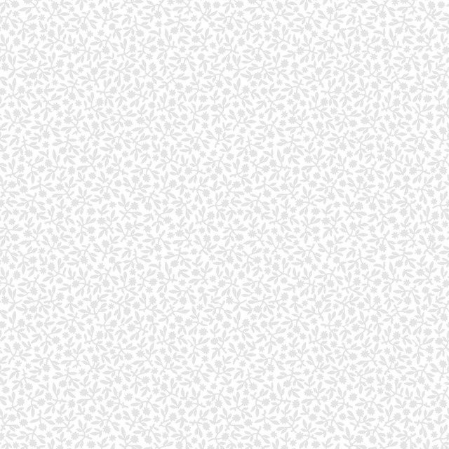 Solitaire Floret - Ultra White - Fat Qtr