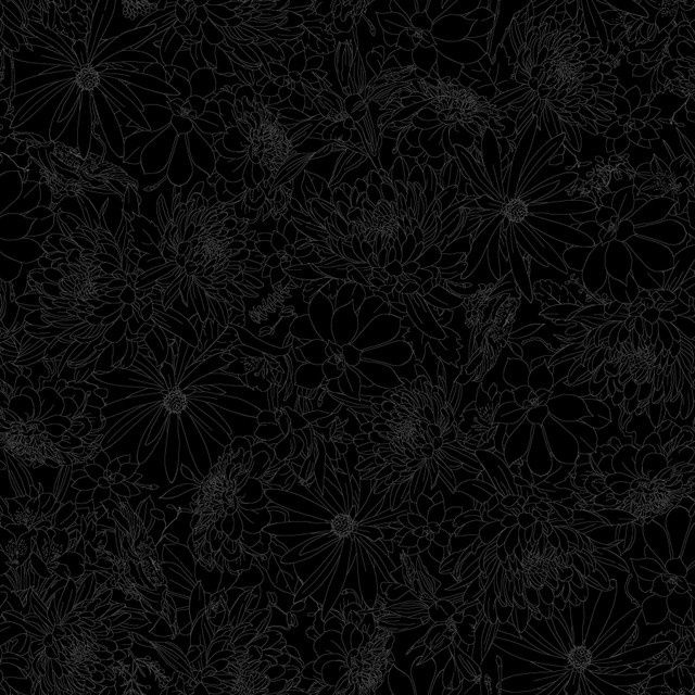 Solitaire Blossom - Black