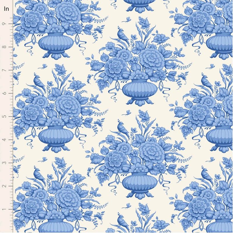 Something Blue - Afina - Blue Fat Qtr