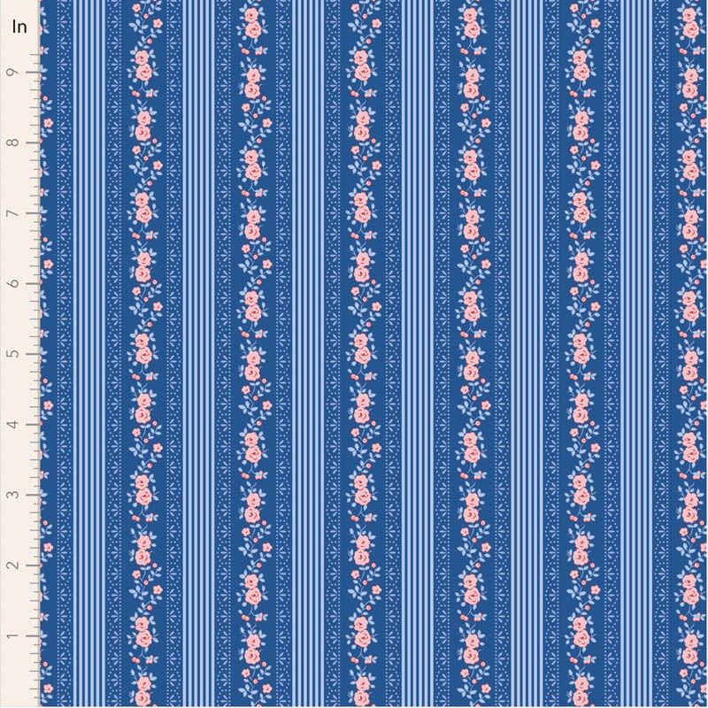 Something Blue Co-ordinate -  Claramay - Denim Fat Qtr