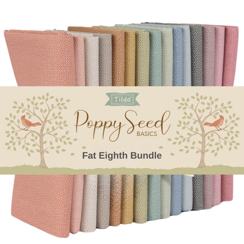 Poppy Seed - Fat Eighth Bundle (15)