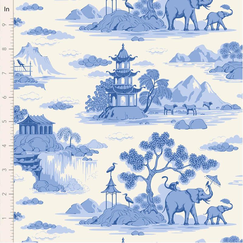 Something Blue - Cottonview - Cream