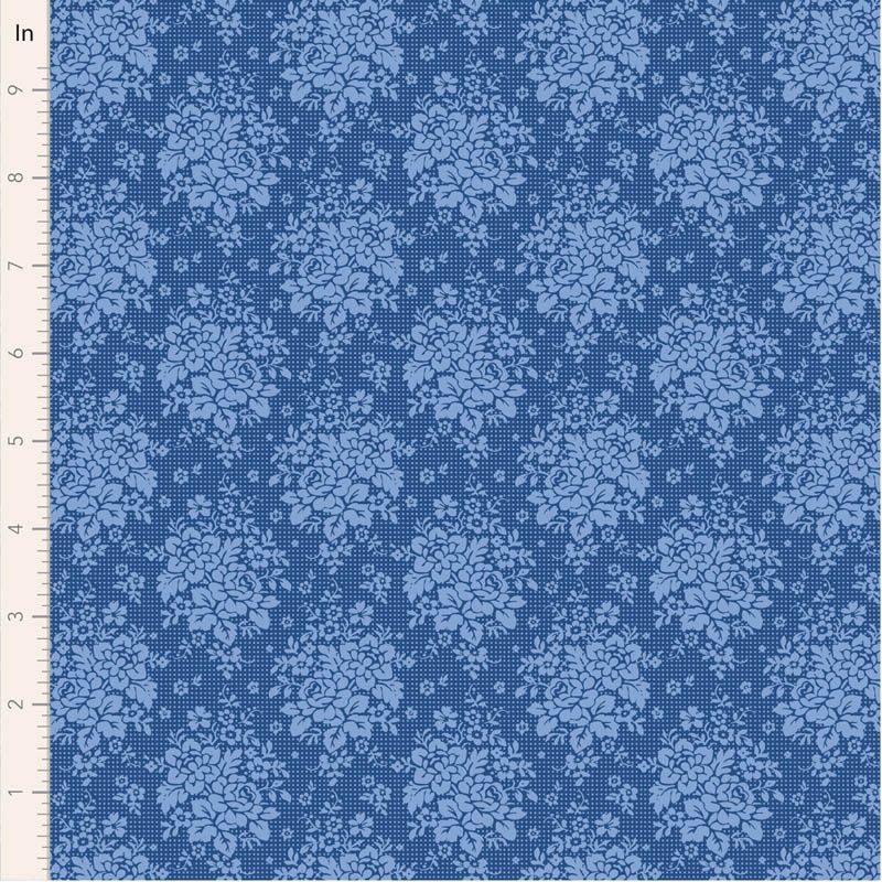 Something Blue - Picknic - Denim Fat Qtr