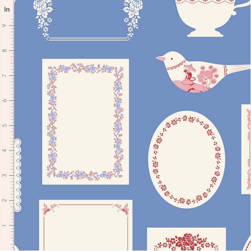Something Blue Co-ordinate -  Labels &amp; Ornaments - Blue
