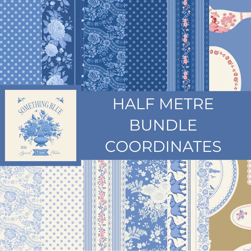 Something Blue Co-ordinate - Half Metre Bundle (12)