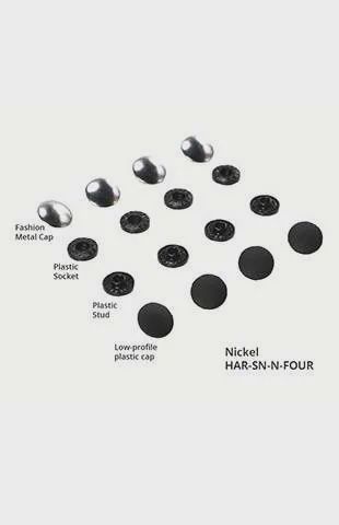 Tool Free Snaps Nickel
