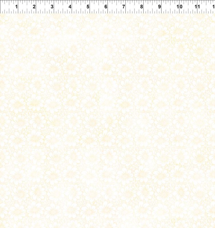 Felicity - Cream Flower Field