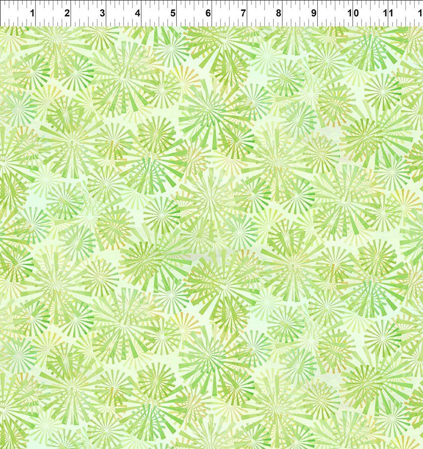 Felicity - Green Rays Fat Qtr
