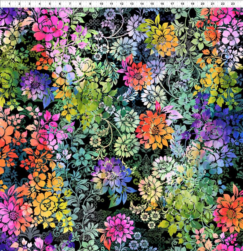 Felicity - Black Floral