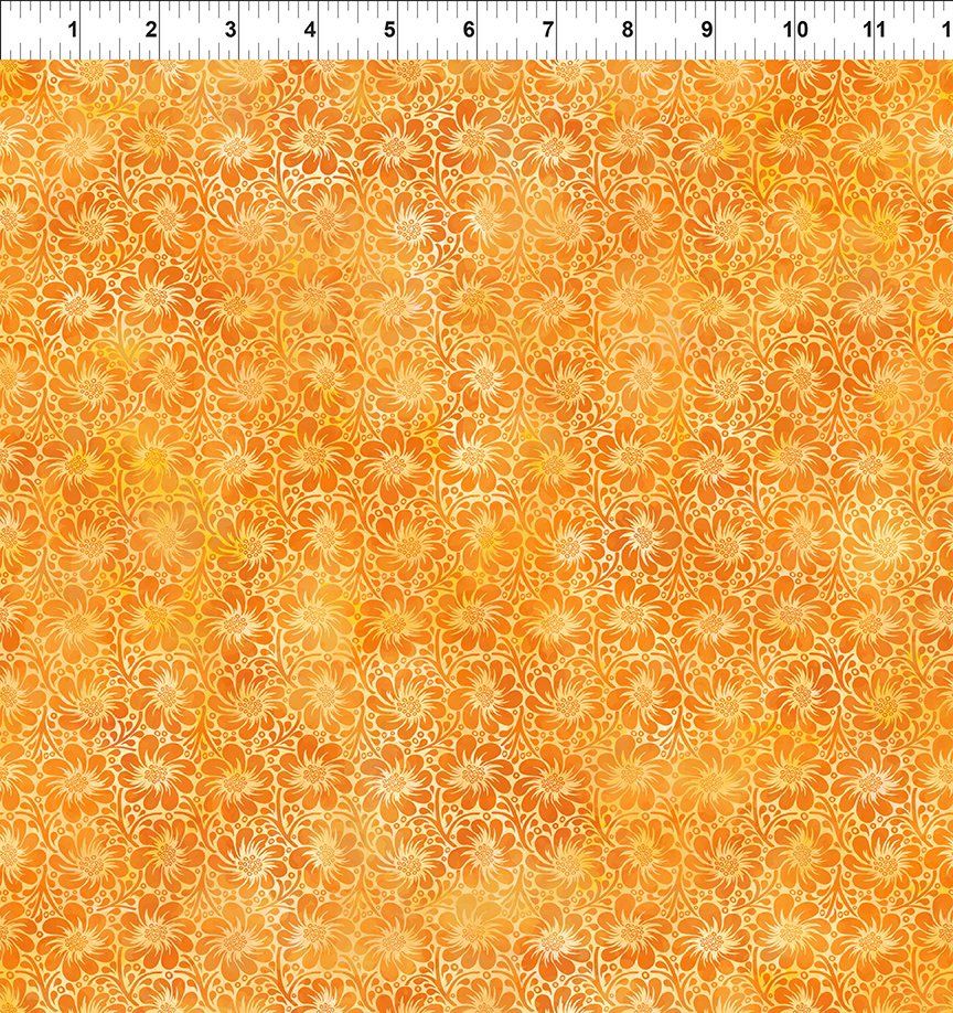 Felicity - Orange Flower Field