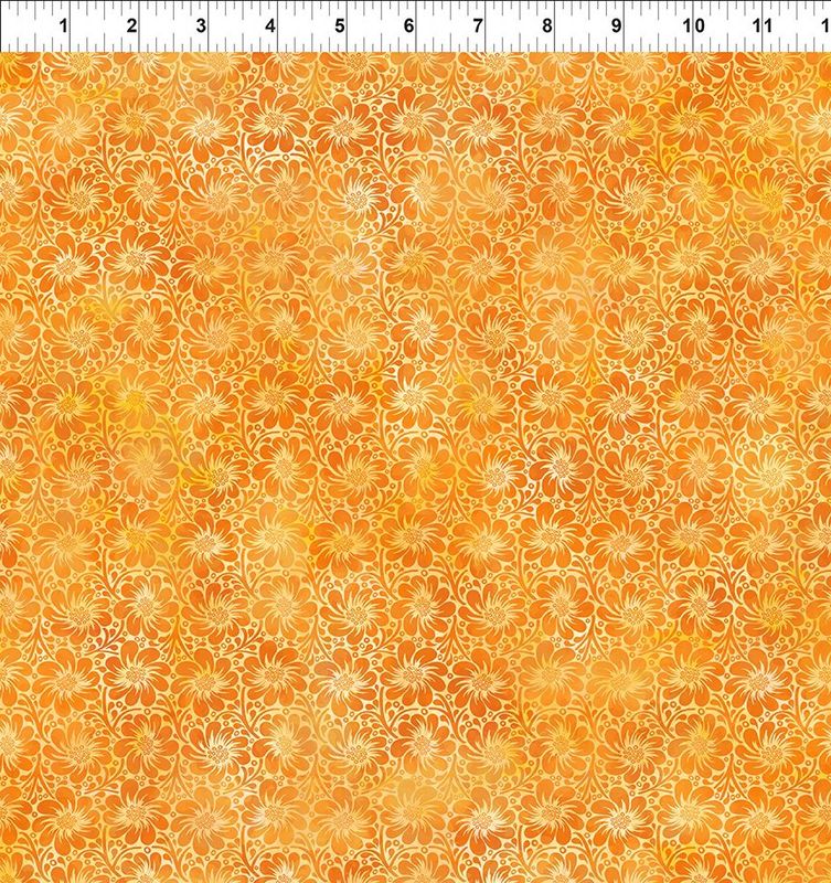 Felicity - Orange Flower Field
