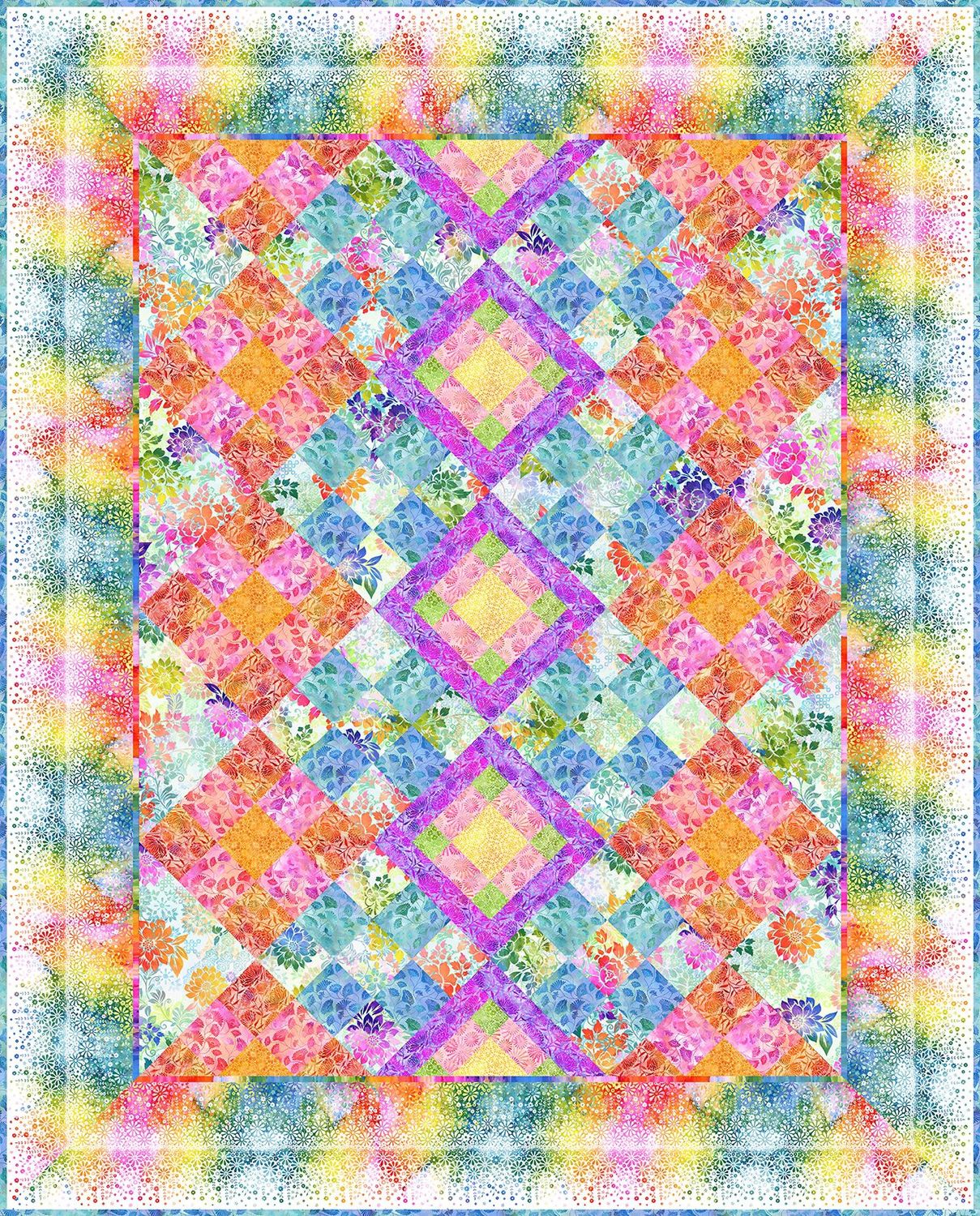 Felicity Quilt Kit - White