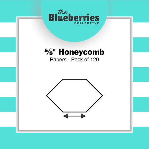 5/8" Honeycomb Papers - 120 pk