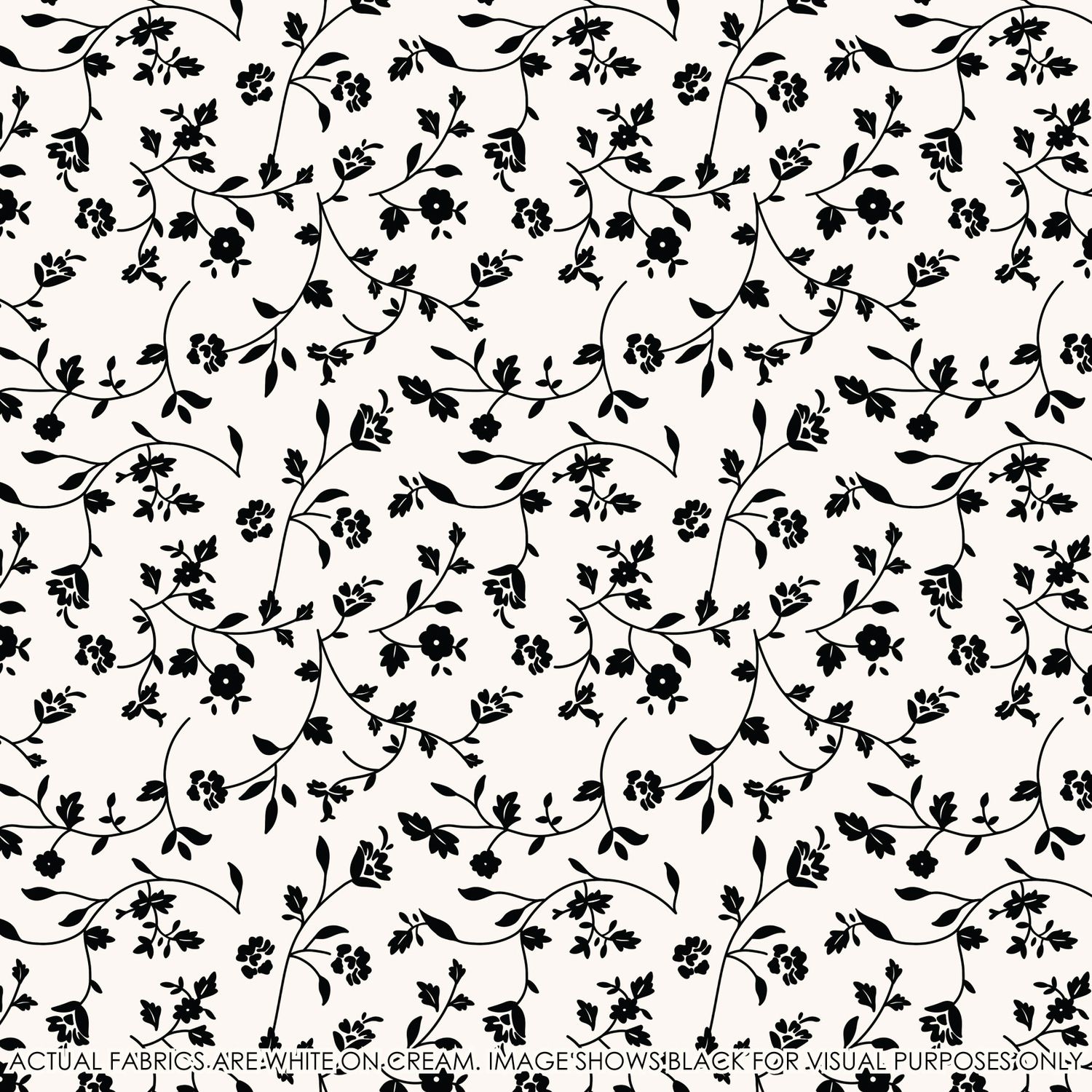 Selfies - Ivory on Ivory Flower &amp; Vine