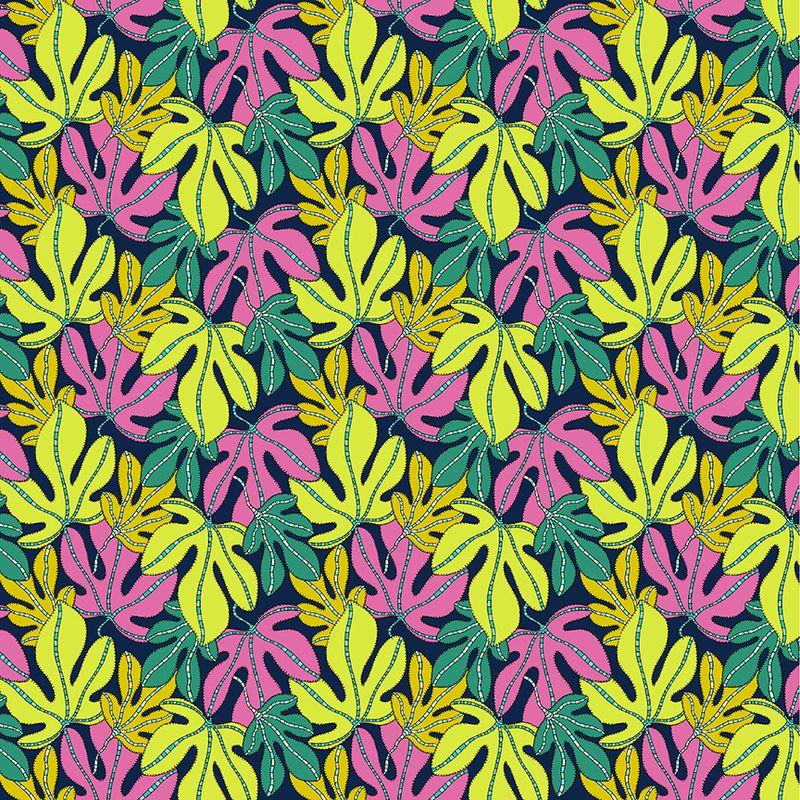 Sally Kelly - Monstera Multi Fat Qtr