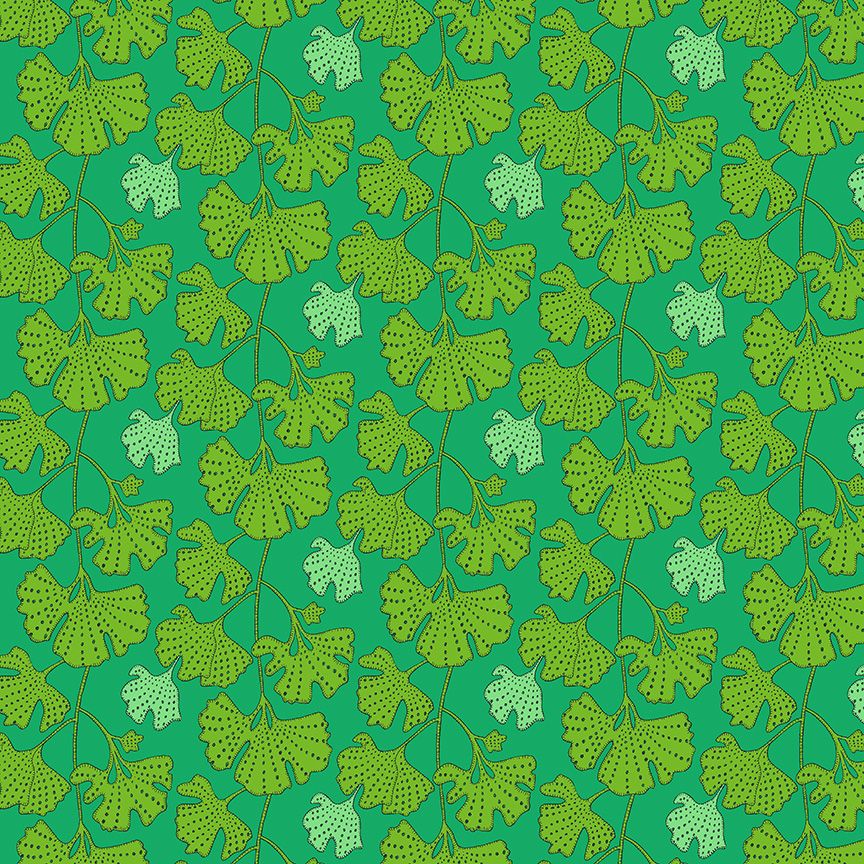 Sally Kelly - Ginkgo Kelly Fat Qtr