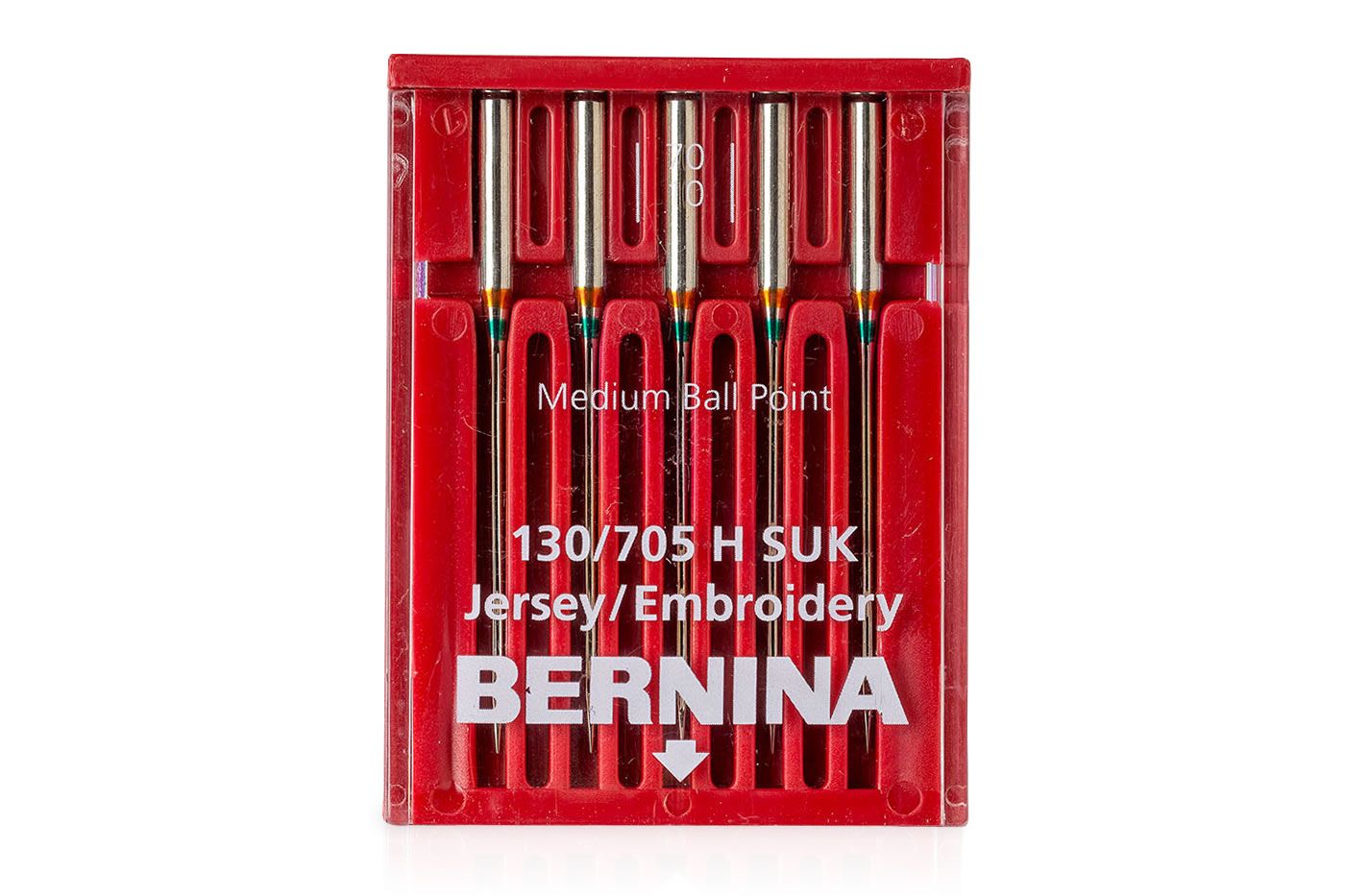 Bernina Jersey / Embroidery Needle 130/705 H SUK ASS 70-90 (5)