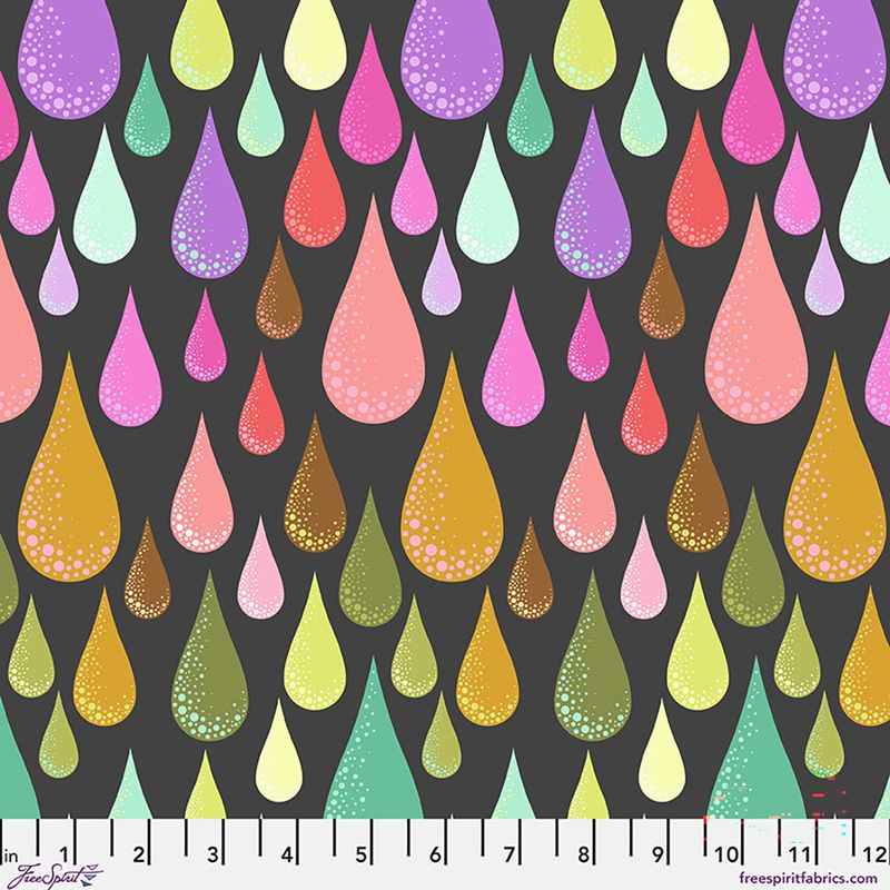 Dew Drops - Licorice Fat Qtr