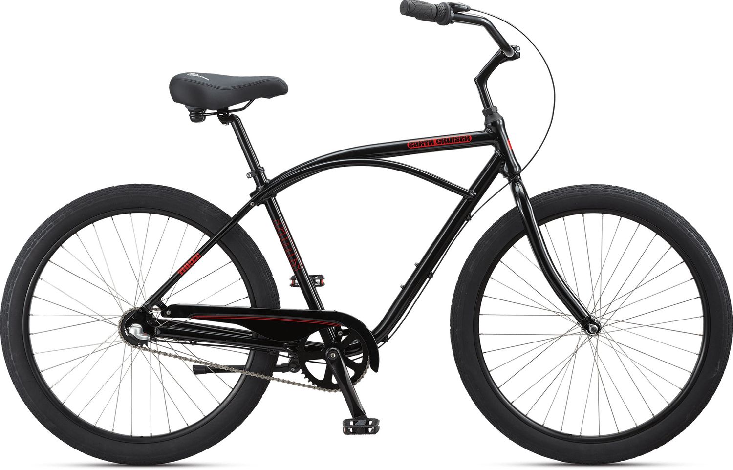 Jamis - Earth Cruiser 3 -  Step Over, Size: 21, Color: Gloss Black