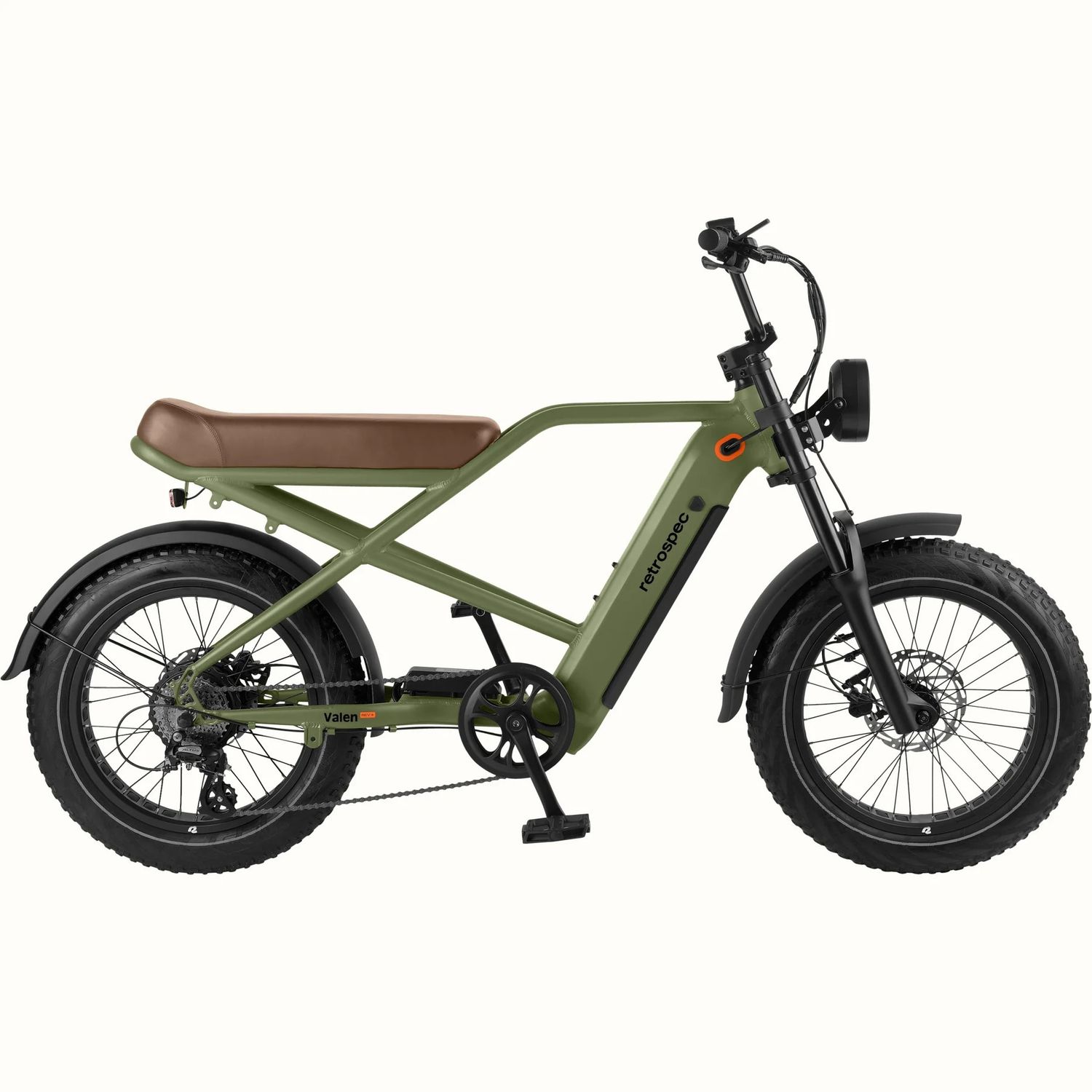 Retrospec - Valen Rev+ - Step Over, Color: Matte Olive Drab