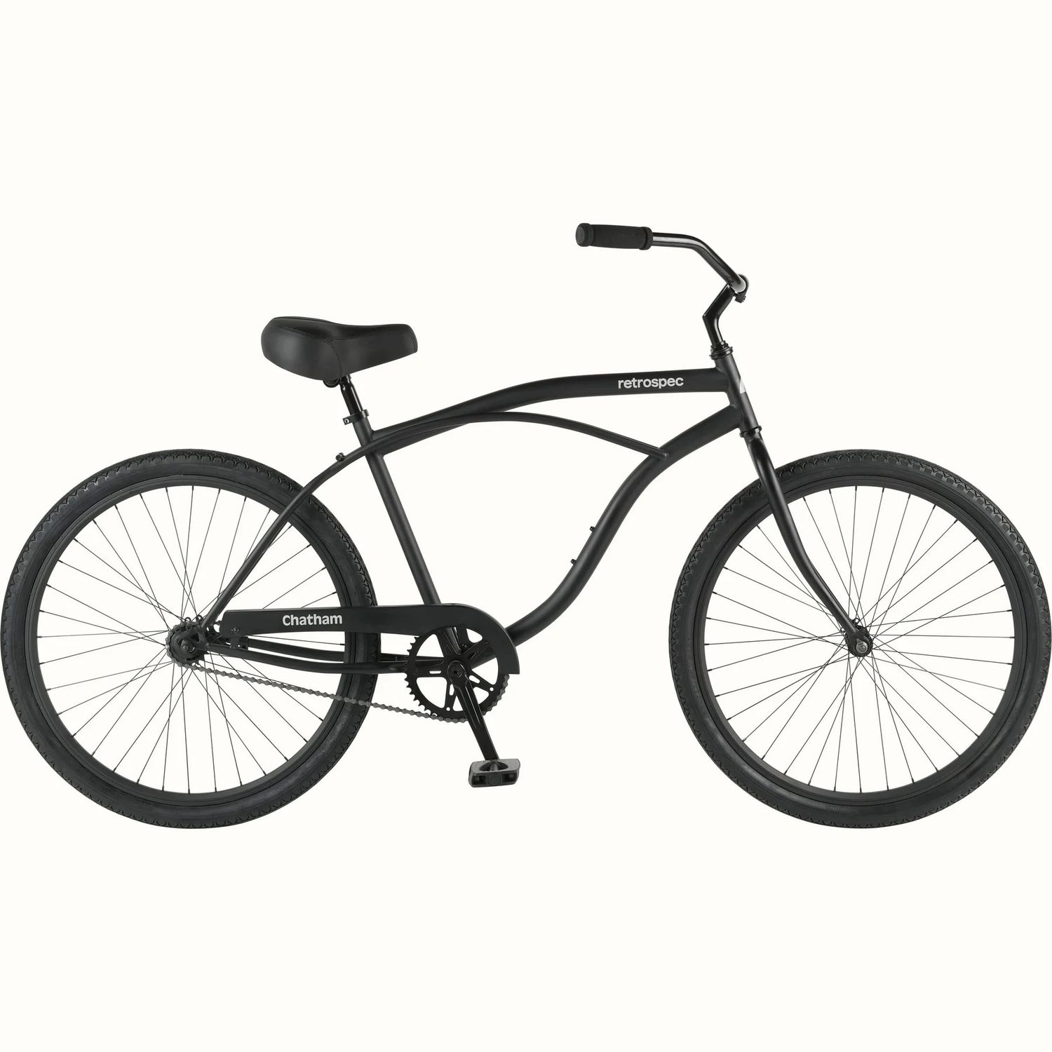 Retrospec - Chatham Single Speed - Step Over, Color: Matte Black