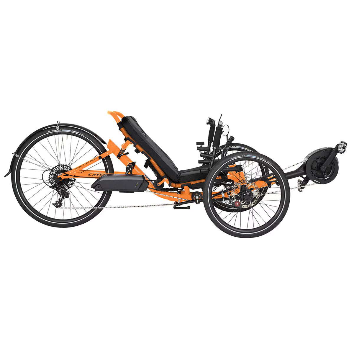 Catrike - 5.5.9 eCat, Color: Atomic Orange, Size: Standard