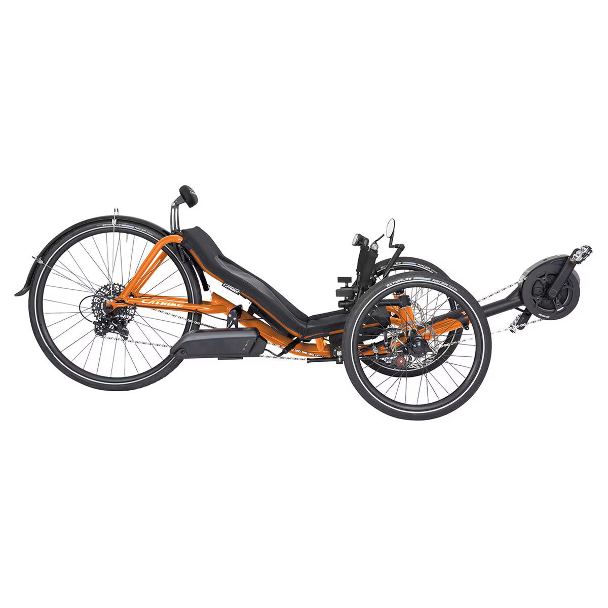 Catrike - Expedition eCat, Color: Atomic Orange, Size: Standard