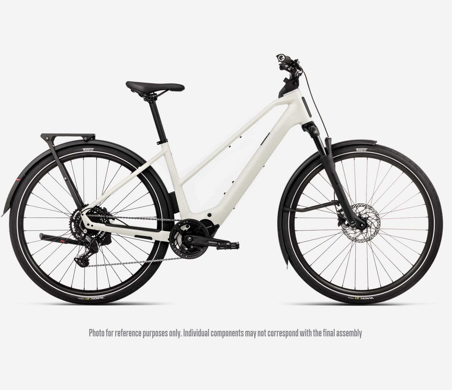 Orbea - Kemen Tour 30 - 28mph - Step Through, Size: S, Color: Ivory White