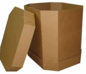 Triple Wall Octagon Bin