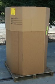 Almond Corrugated Bulk Bins