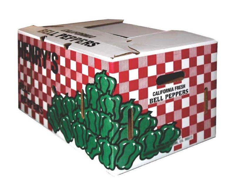 Bell Pepper Box 1 Bushel Bell Pepper Box 1 Bushel