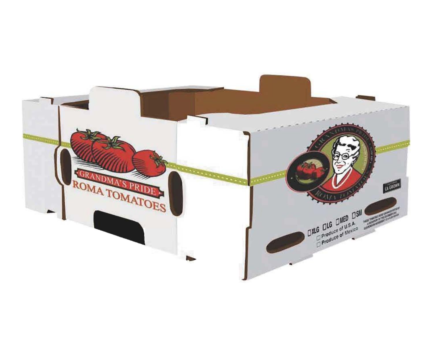 25 lb. Tomato Box