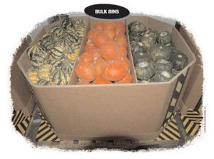 Almond Corrugated Bulk Bins