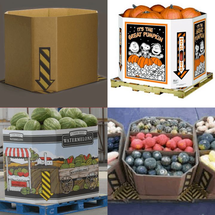 Pumpkin Bins 1 Pallet (45 Units)