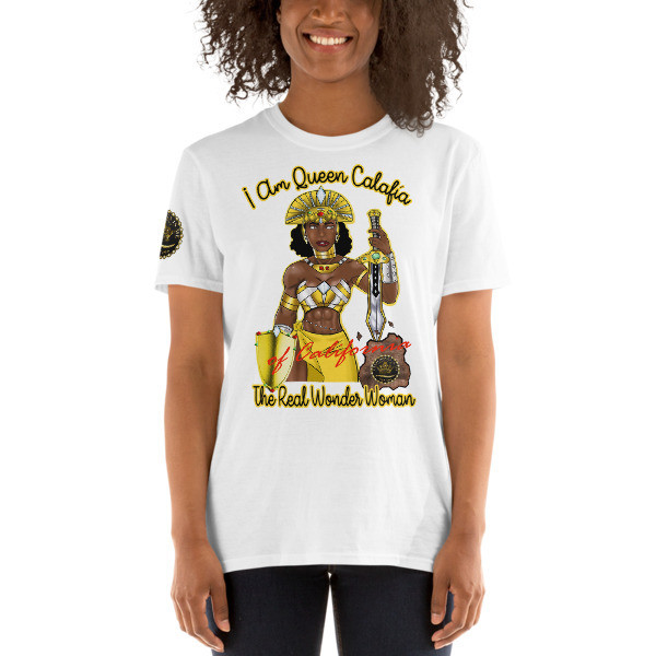 CALIISME King&#39;s + Queen&#39;s T.C. Unisex Royal-T-Shirt, Royal Color: Warrior White, Royal Size: Super pintsize Small S
